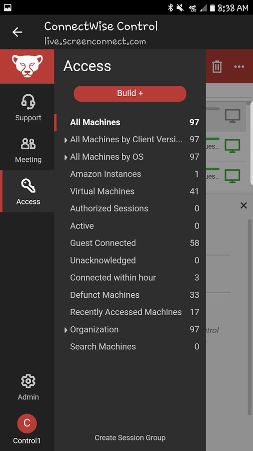 Скриншот 3 программы ConnectWise Control