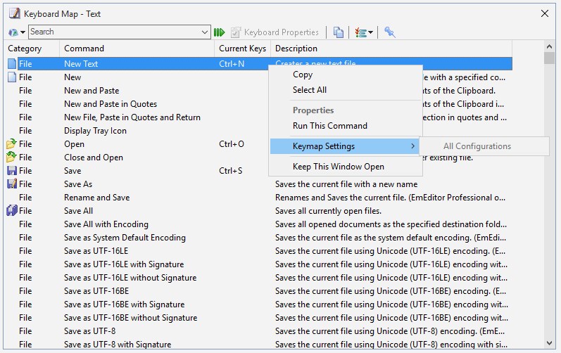 Скриншот 3 программы EmEditor