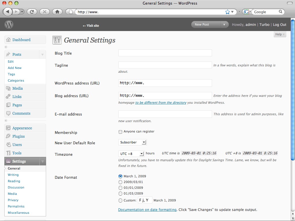 Скриншот 5 программы WordPress