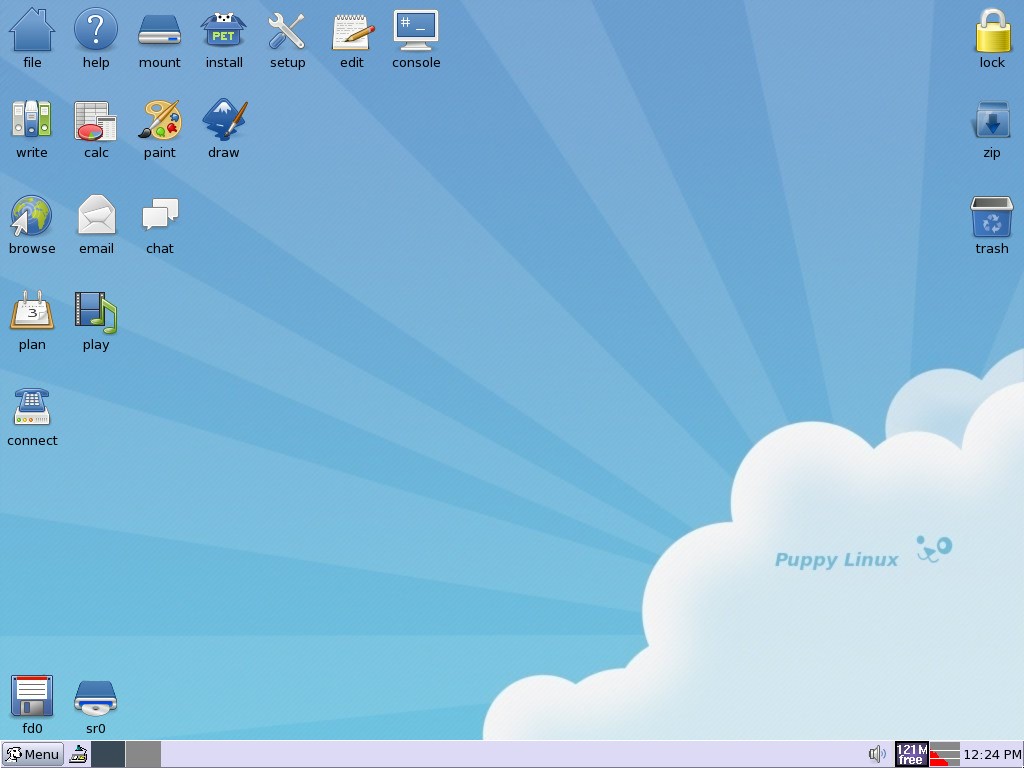 Скриншот 2 программы Puppy Linux