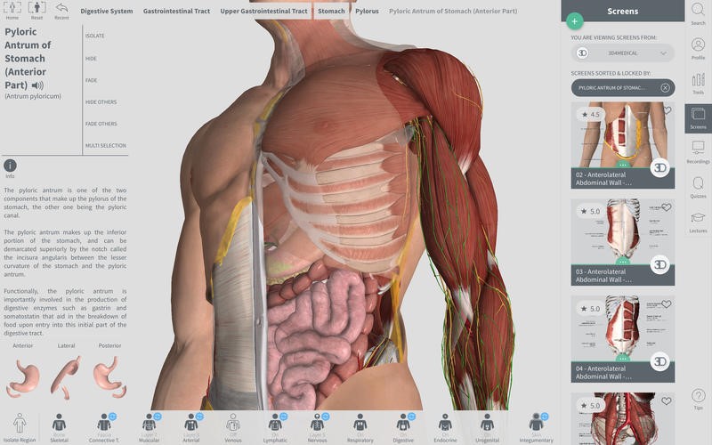 Скриншот 2 программы Complete Anatomy