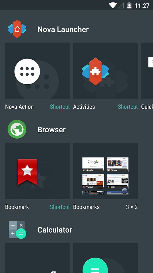 Скриншот 5 программы Nova Launcher