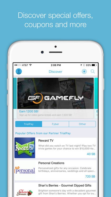 Скриншот 4 программы Swagbucks