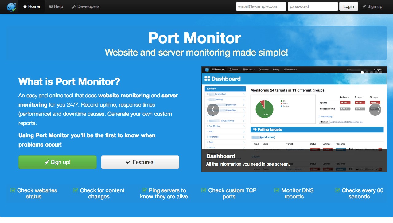 Скриншот 2 программы Port Monitor