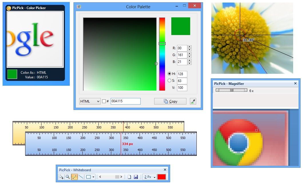 Скриншот 4 программы PicPick