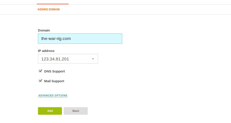 Скриншот 3 программы Vesta Control Panel