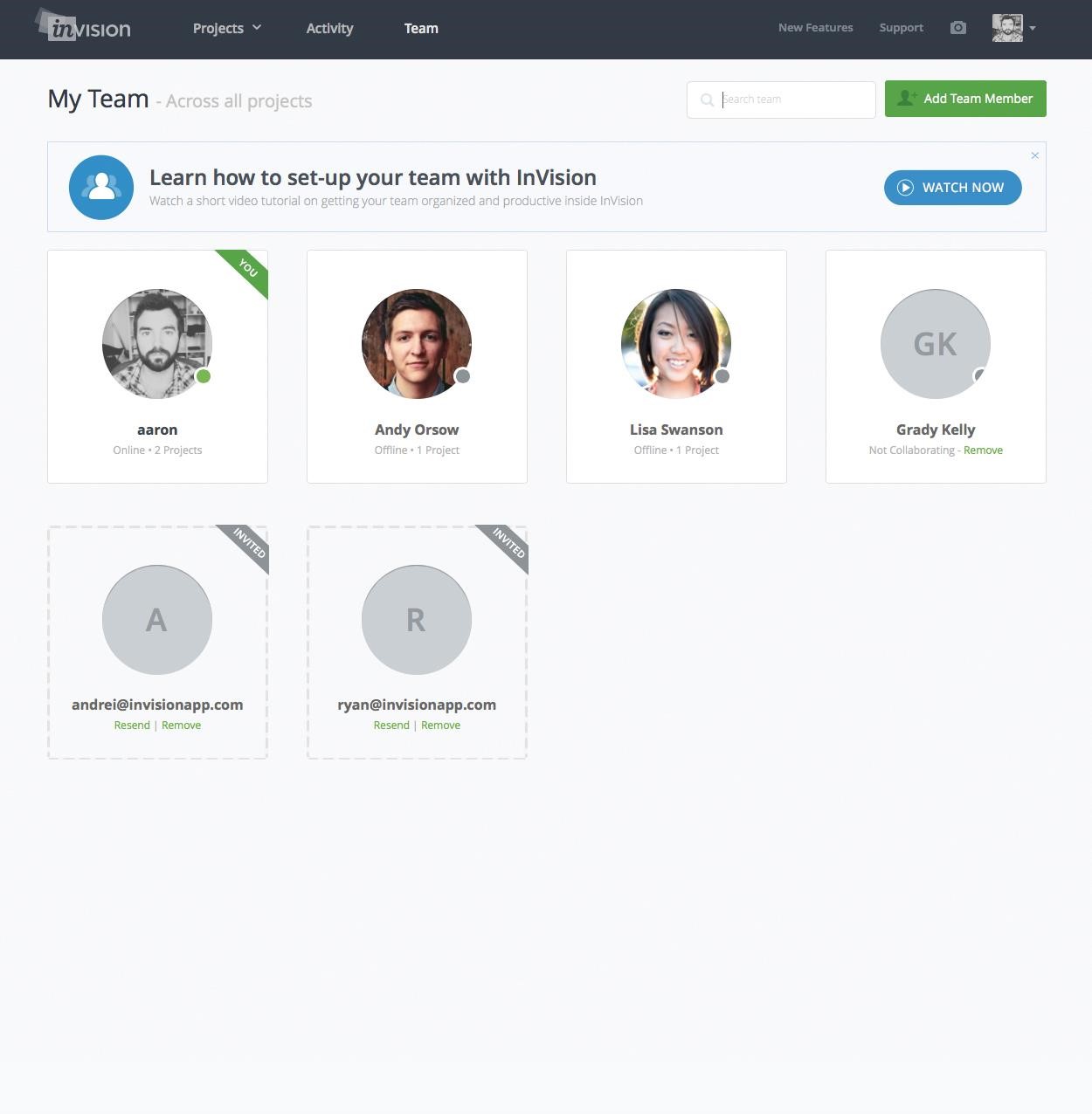 Скриншот 3 программы InVision
