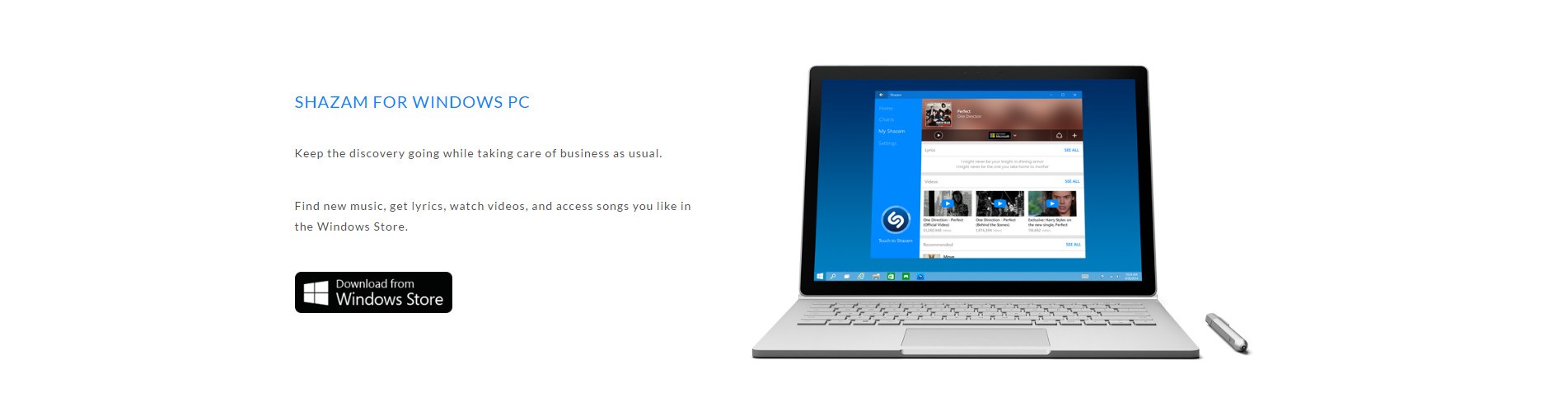 Скриншот 3 программы Shazam