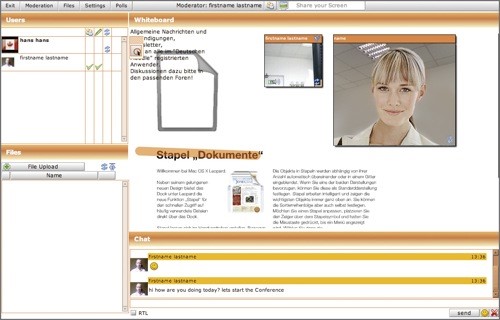 Скриншот 3 программы OpenMeetings