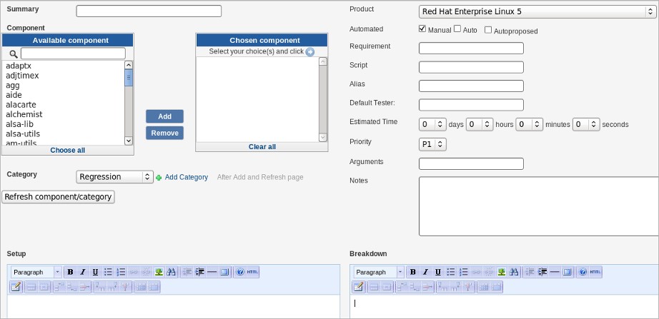 Скриншот 3 программы Kiwi TCMS