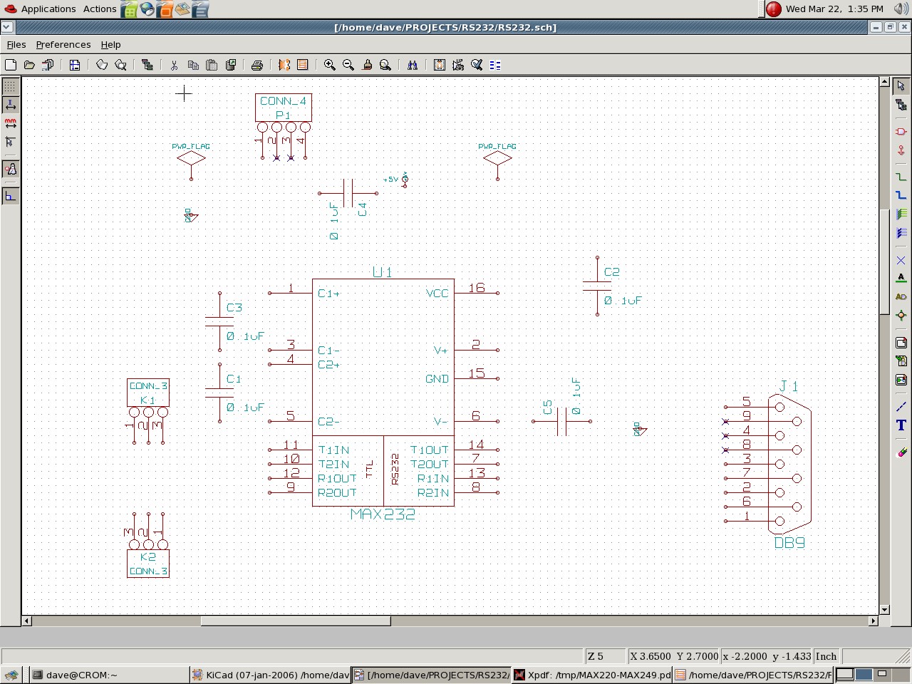 Kicad моделирование схемы