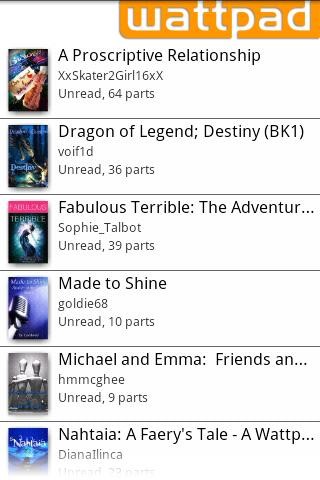 Скриншот 4 программы Wattpad