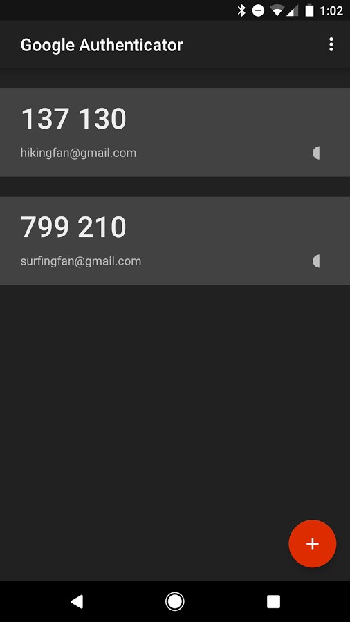 Скриншот 4 программы Google Authenticator