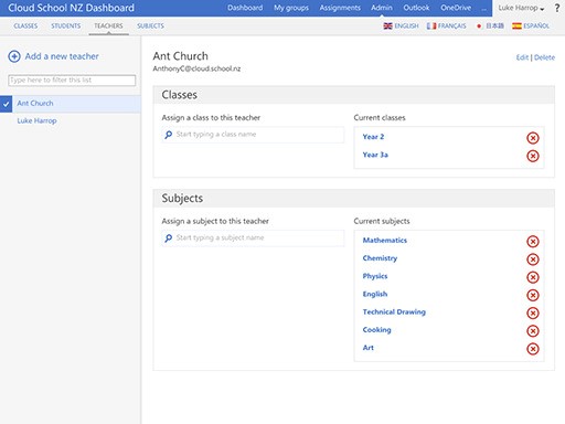 Скриншот 3 программы Teacher Dashboard for Microsoft Office 365