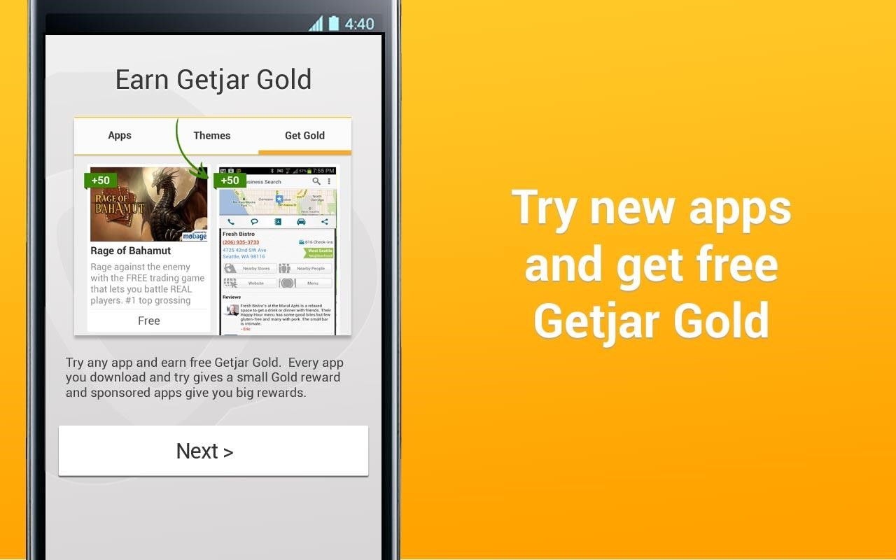Скриншот 1 программы GetJar