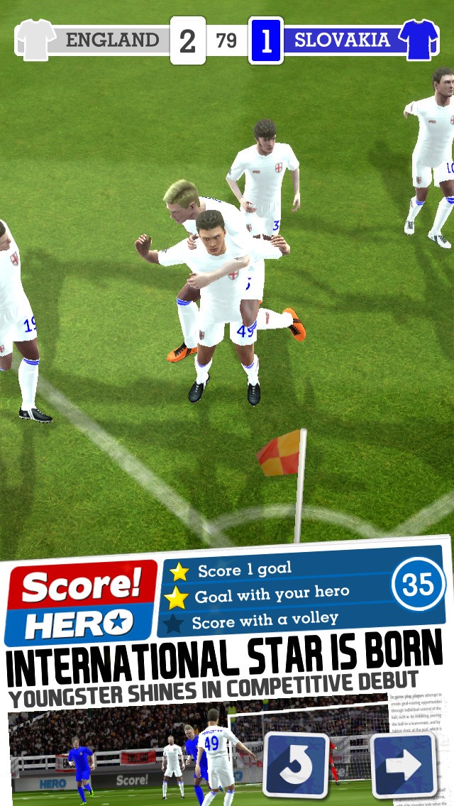 Скриншот 2 программы Score! Hero