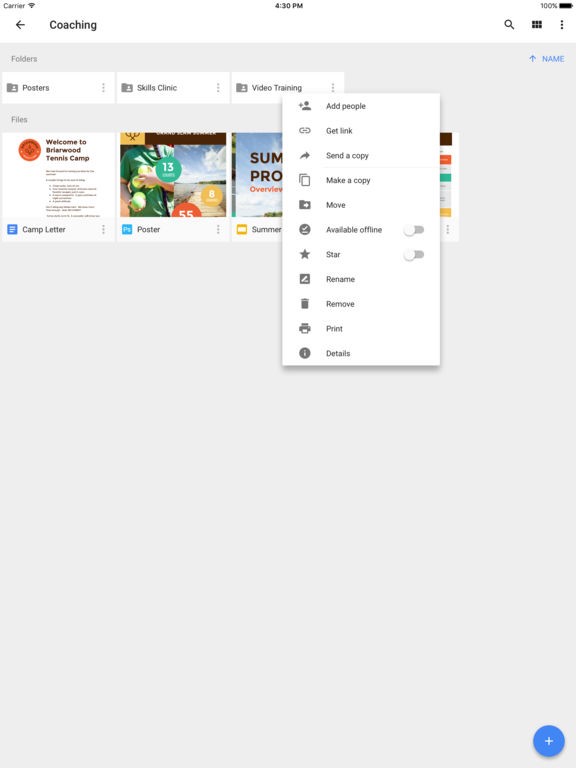 Скриншот 5 программы Google Drive