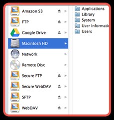 Скриншот 2 программы WebDrive
