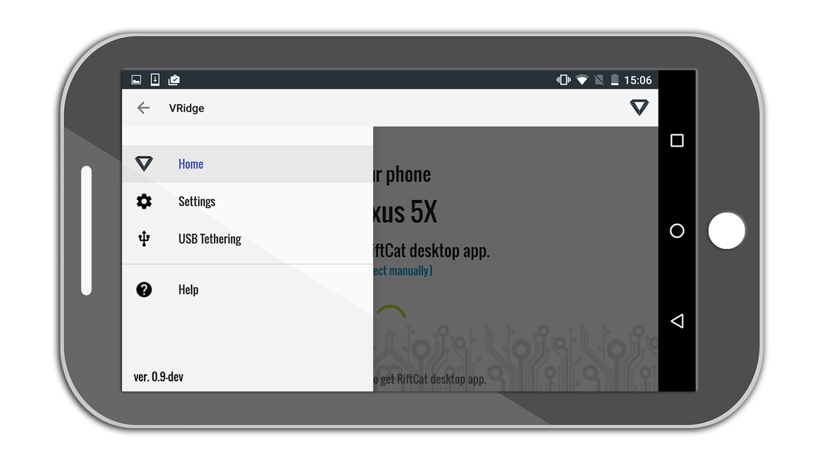 Скриншот 2 программы VRidge
