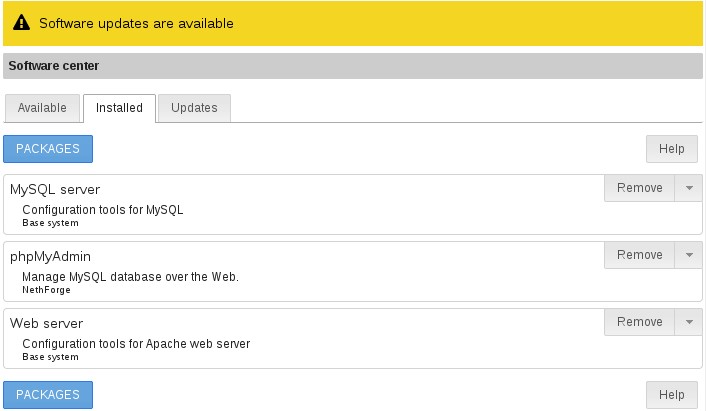 Скриншот 2 программы NethServer