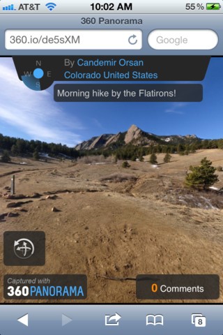 Скриншот 4 программы 360 Panorama