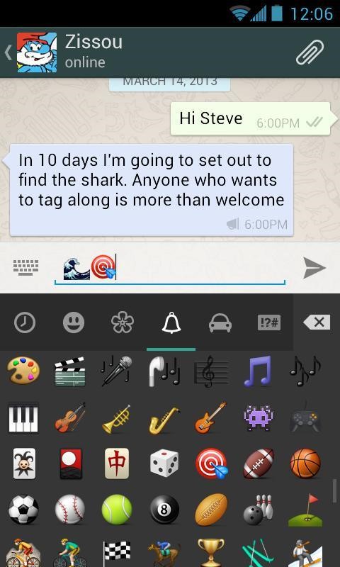 Скриншот 3 программы WhatsApp Messenger