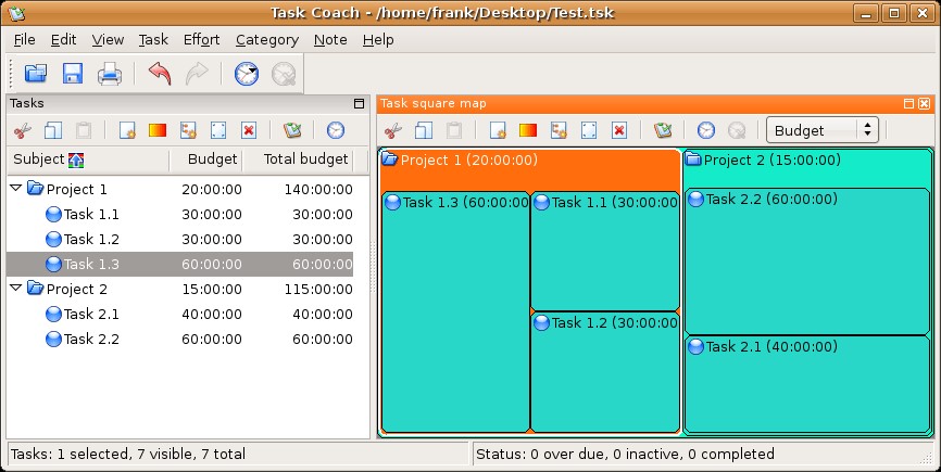 Скриншот 5 программы Task Coach