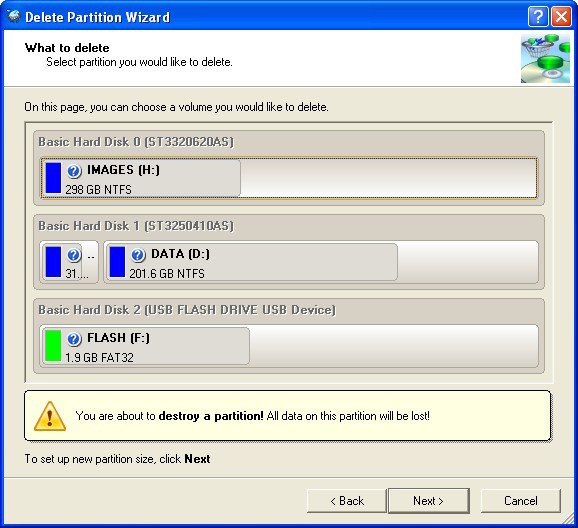 Скриншот 2 программы Paragon Partition Manager