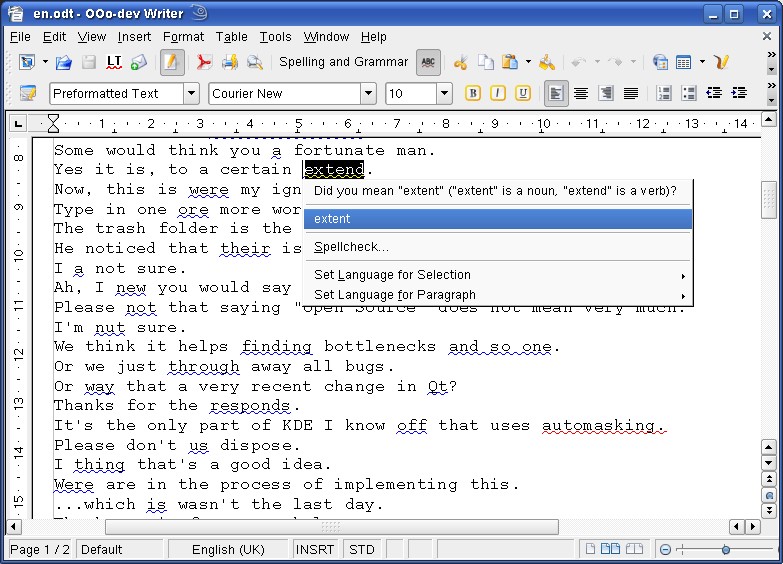 languagetool 3.9