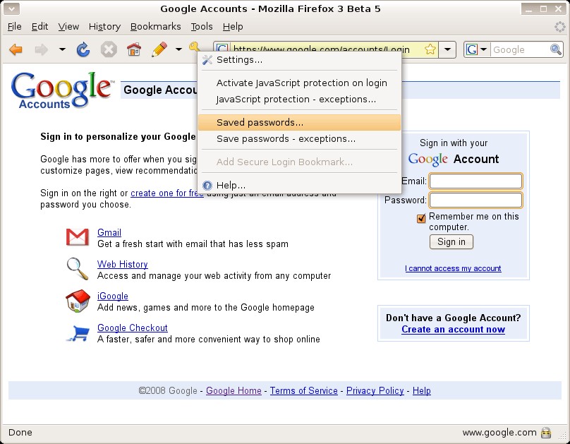 Скриншот 2 программы Secure Login