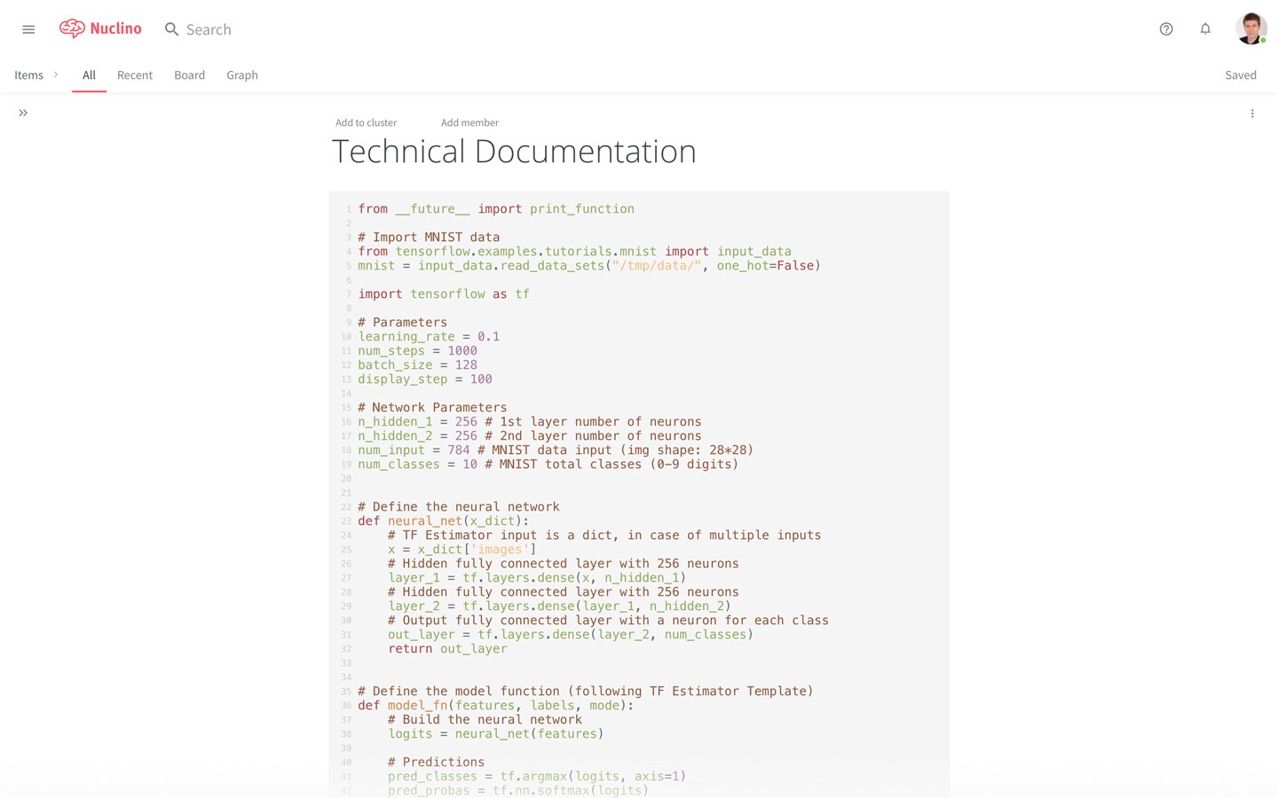 Скриншот 2 программы Nuclino