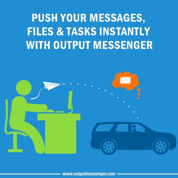 Скриншот 2 программы Output Messenger