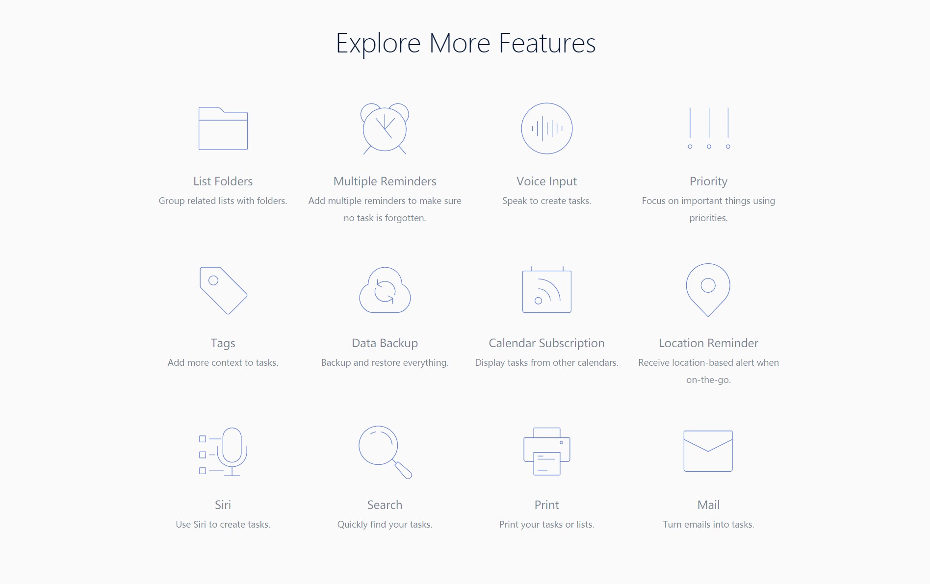 Скриншот 2 программы TickTick