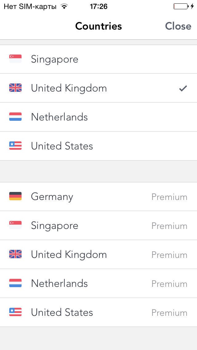 Скриншот 6 программы Browsec