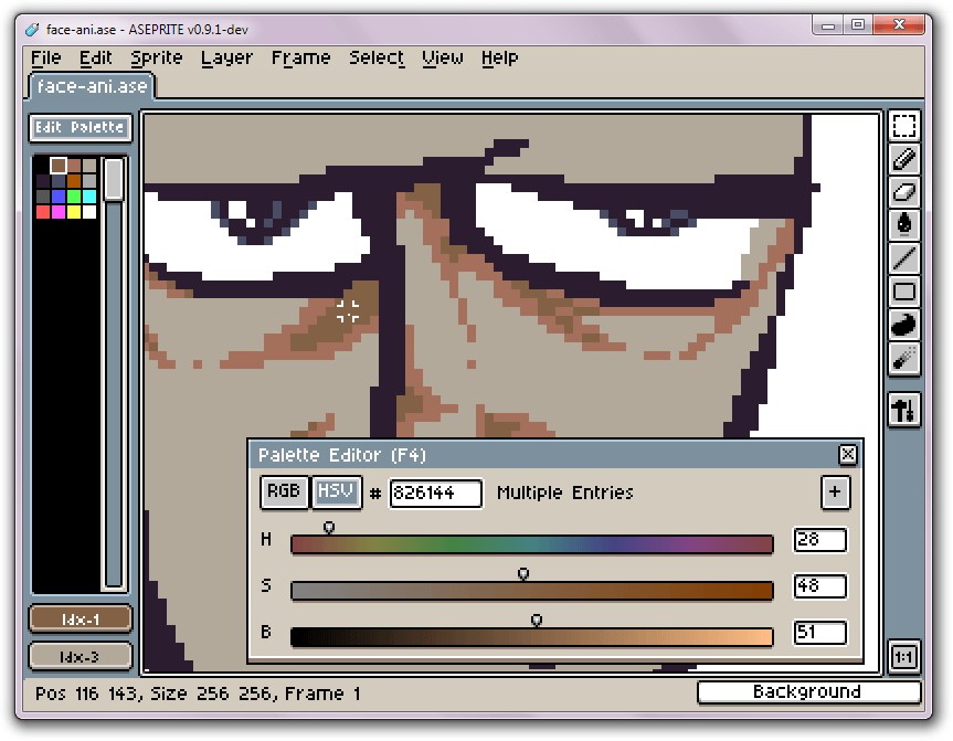 Скриншот 3 программы Aseprite