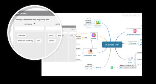 Скриншот 4 программы XMind