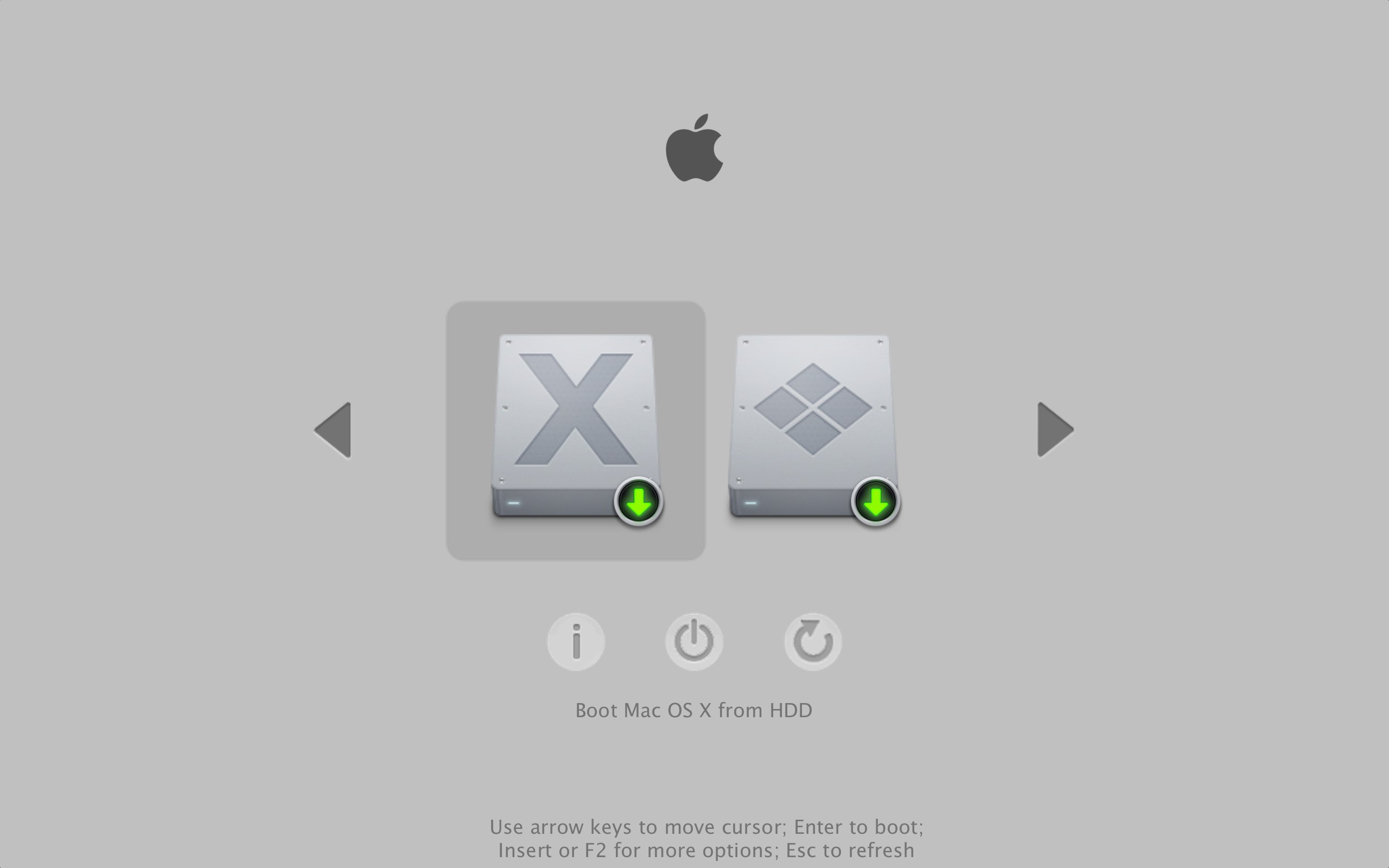 Скриншот 3 программы rEFInd