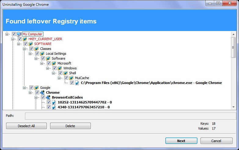 Скриншот 2 программы Revo Uninstaller