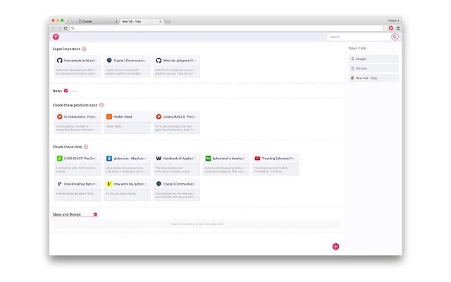 Скриншот 3 программы Toby the Tab Manager