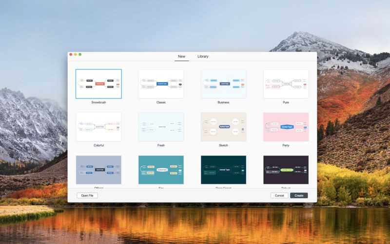 Скриншот 2 программы Xmind Zen