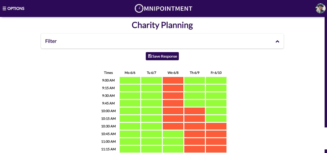 Скриншот 3 программы Omnipointment
