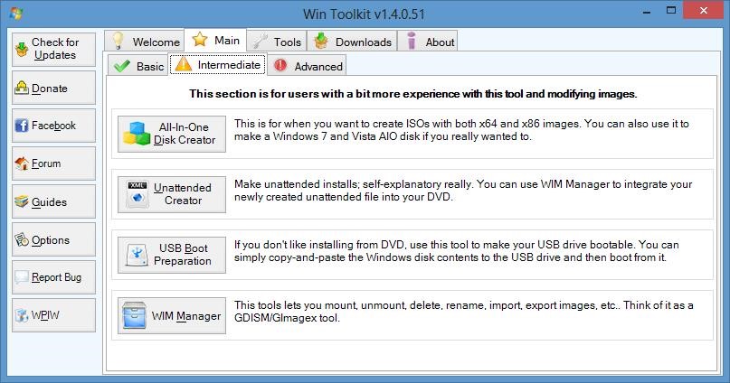 Скриншот 2 программы Win Toolkit