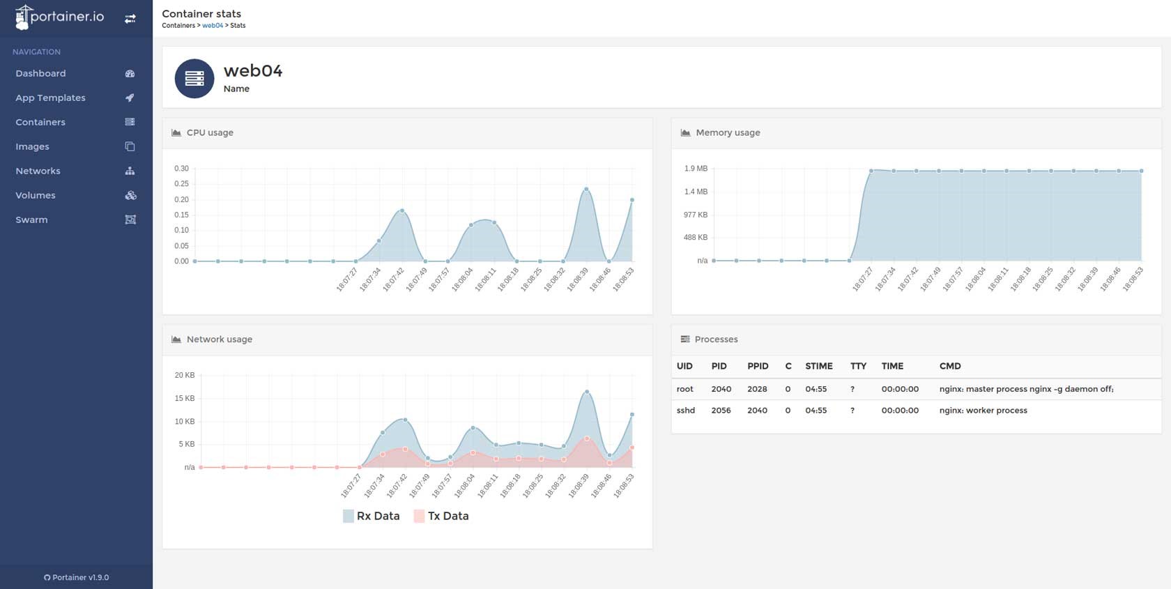 Скриншот 2 программы Portainer