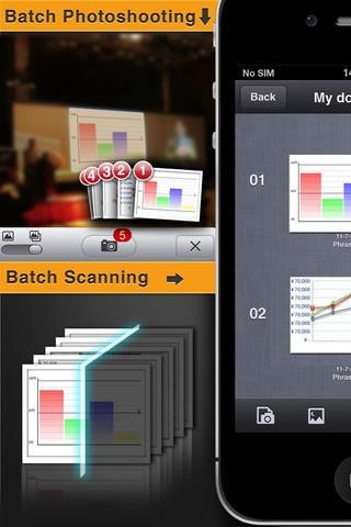 Скриншот 3 программы CamScanner