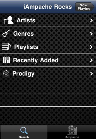 Скриншот 2 программы Ampache