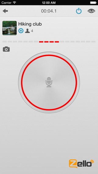 Скриншот 3 программы Zello