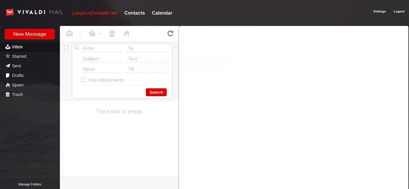 Скриншот 3 программы Vivaldi Mail