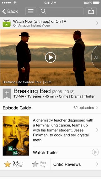 Скриншот 2 программы IMDb