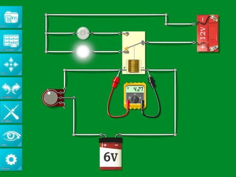 Скриншот 1 программы Circuit Builder