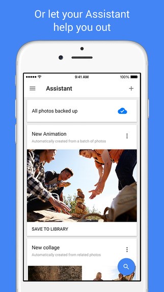 Скриншот 2 программы Google Photos